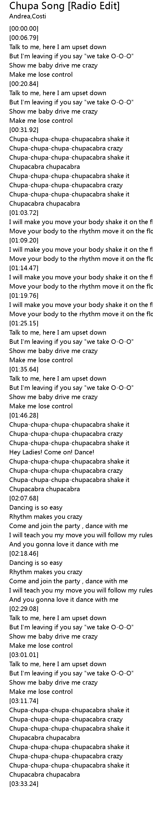 [View 42+] Song With Lyrics Dance For Me Baby