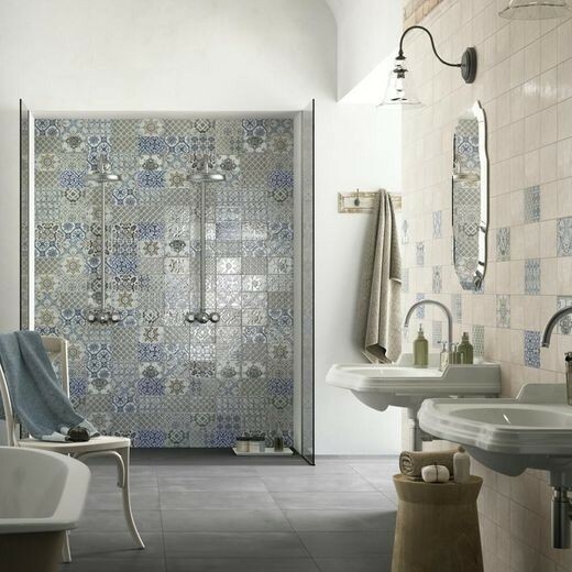 Piastrelle cementine idee per decorare bagno e cucina Foly export