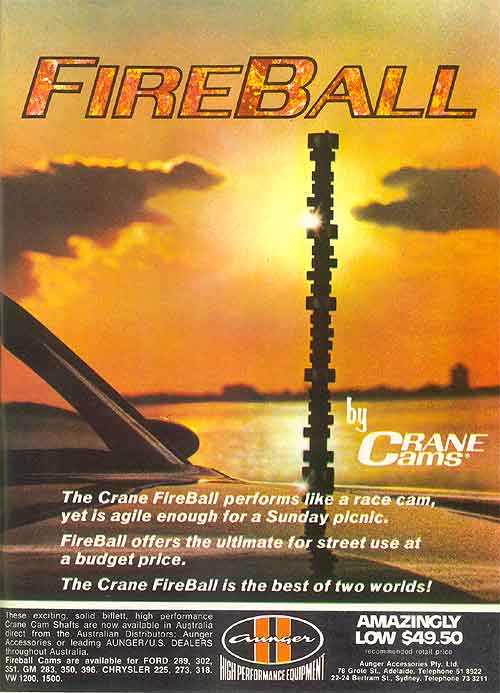 Crane Fireball Camshafts