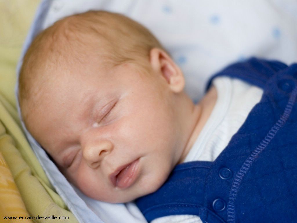 Fond d'écran bébé dort gratuit fonds écran bb bebes