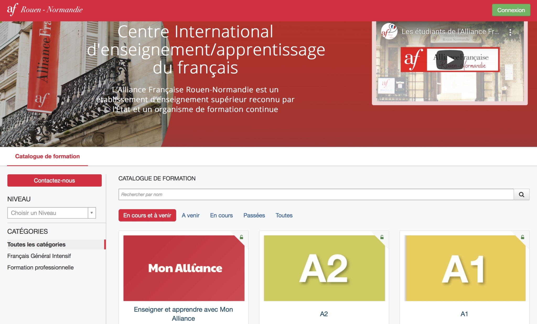 Alliance Française de RouenNormandie Solidarité COVID19 Fondation