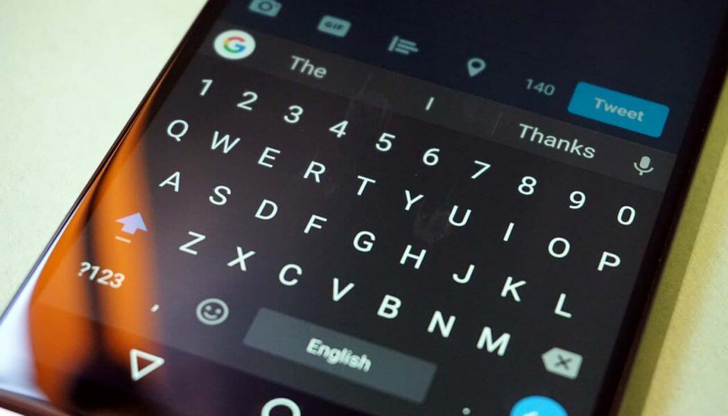 Hinzufügen, Ändern und Anpassen in den AndroidTastatureinstellungen