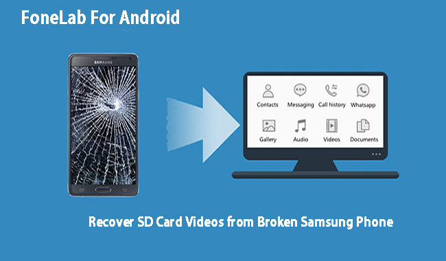 How to Recover Videos from SD Card on Samsung with Broken Screen