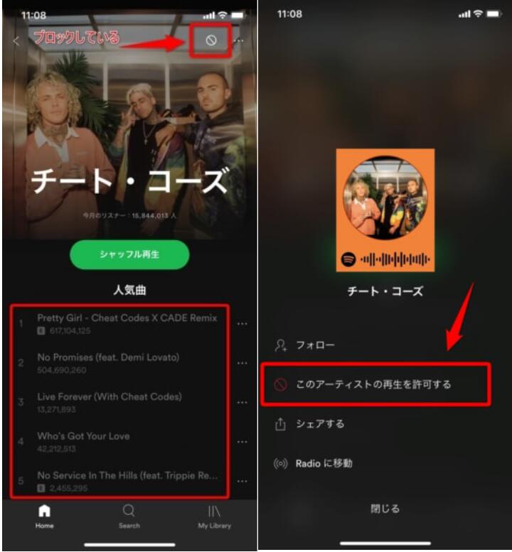 Spotify「この曲を再生できません」の原因と対処法