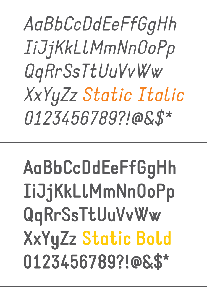 DOWNLOAD Static Font at Fontfabric™