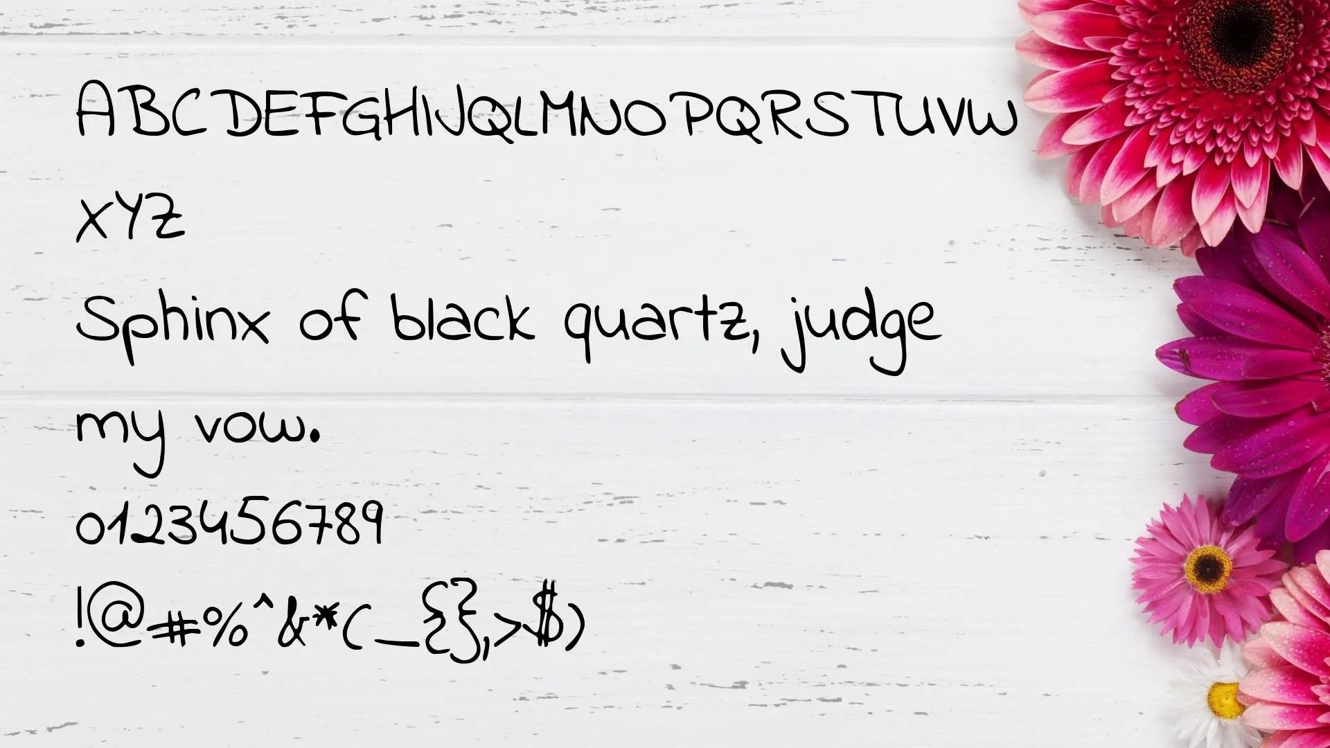 Indie Flower Font Free Download