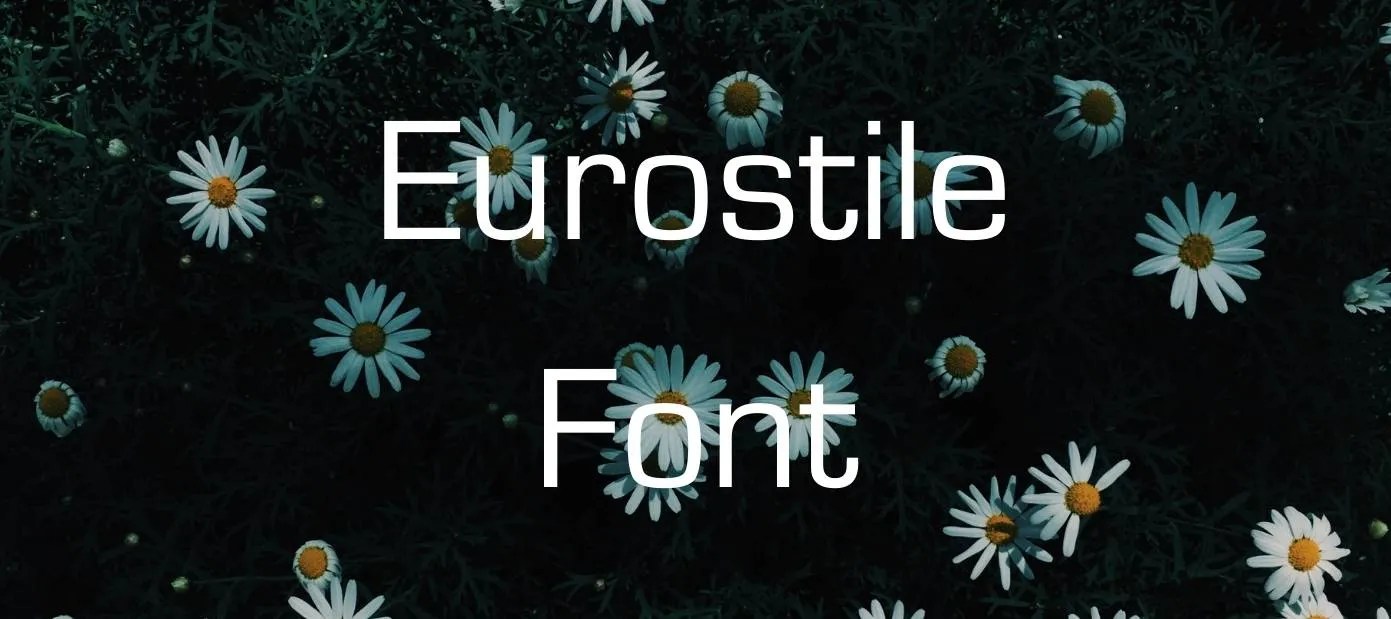 Eurostile Font Free Download
