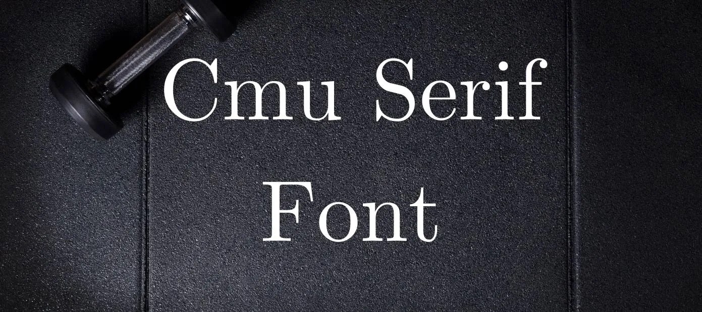 Cmu Serif Font Free Download Cmu Serif Font Free Download