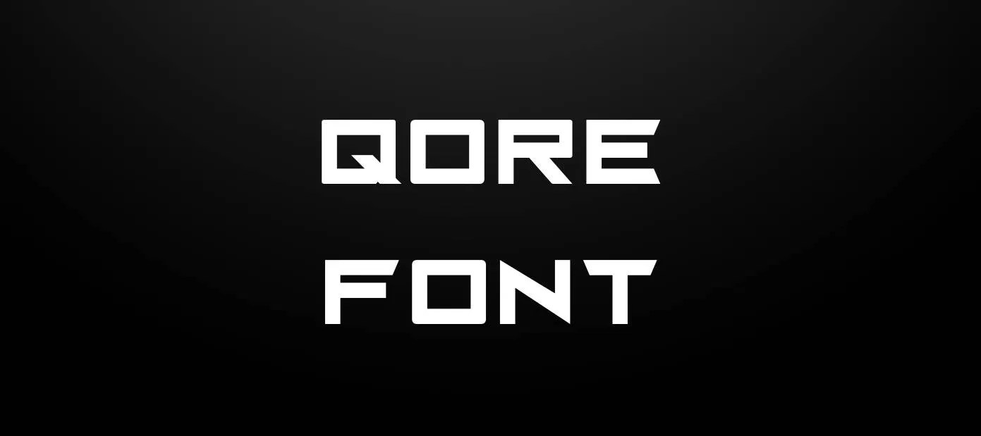 Qore Font Free Download