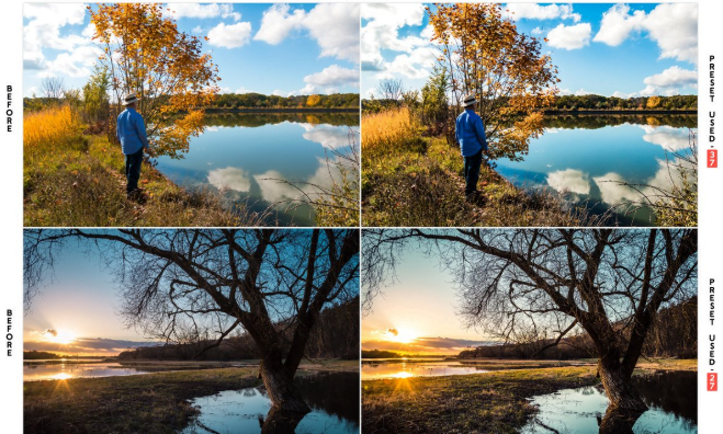 HDR Landscape Lightroom Presets — Free Font Download