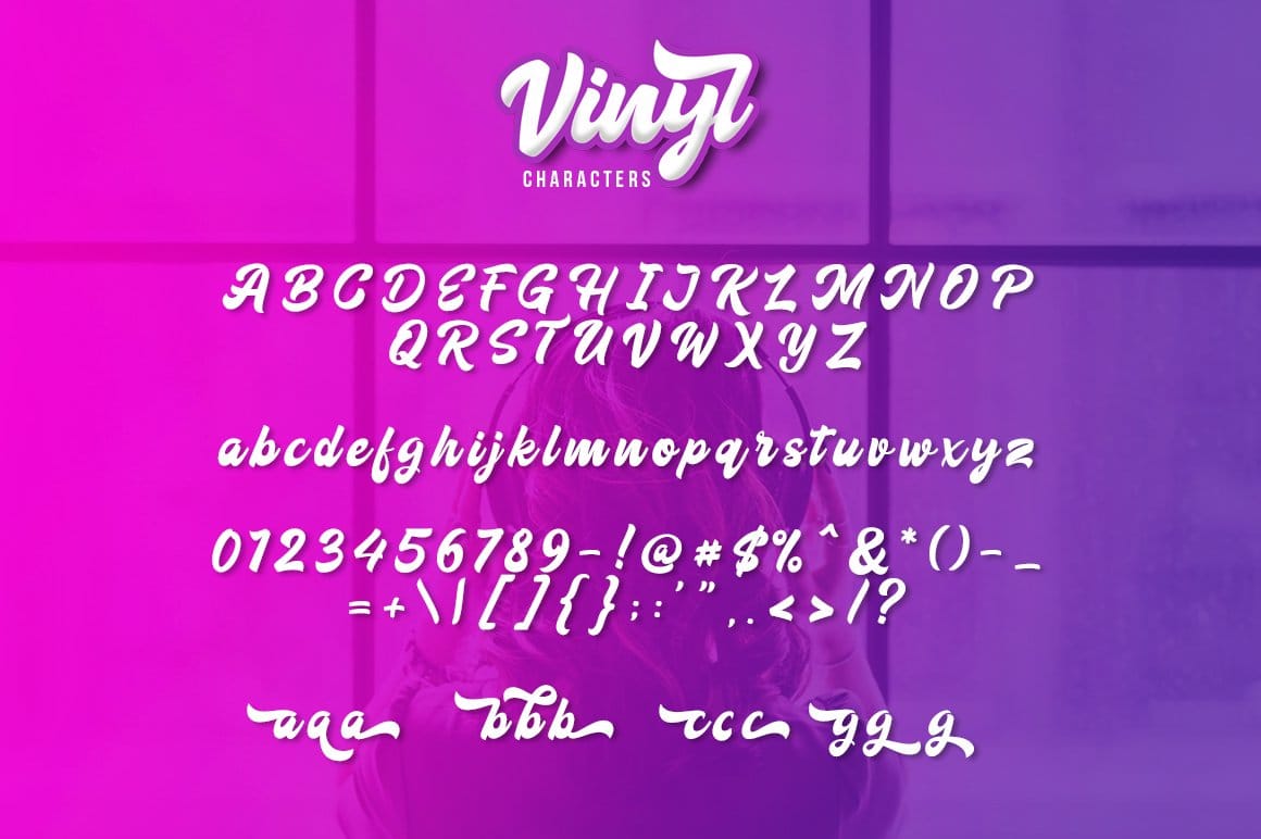 Vinyl Script Font Free Download
