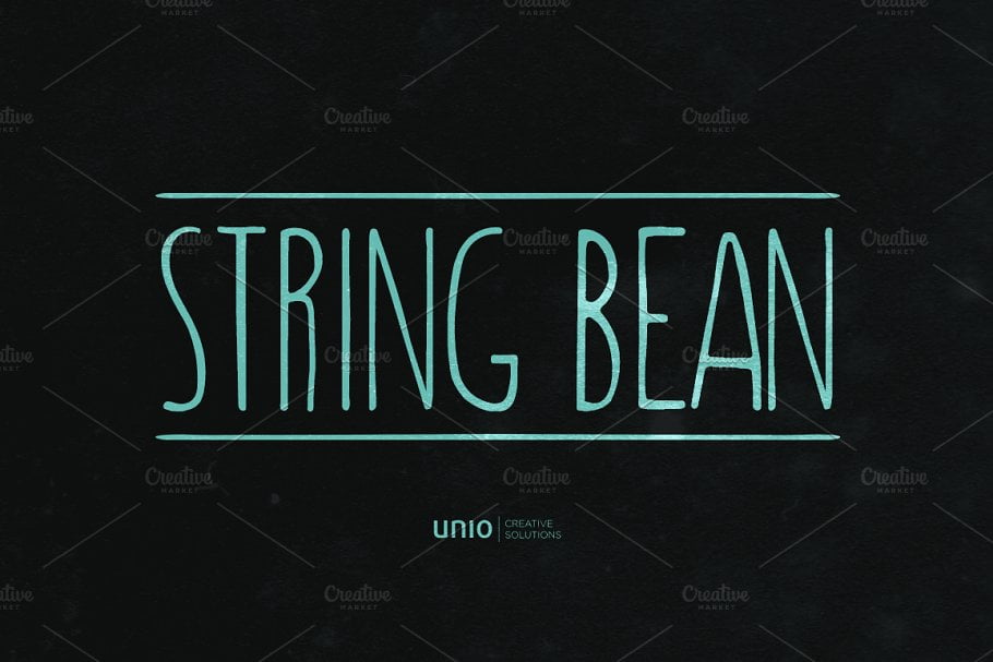 String Beans Font