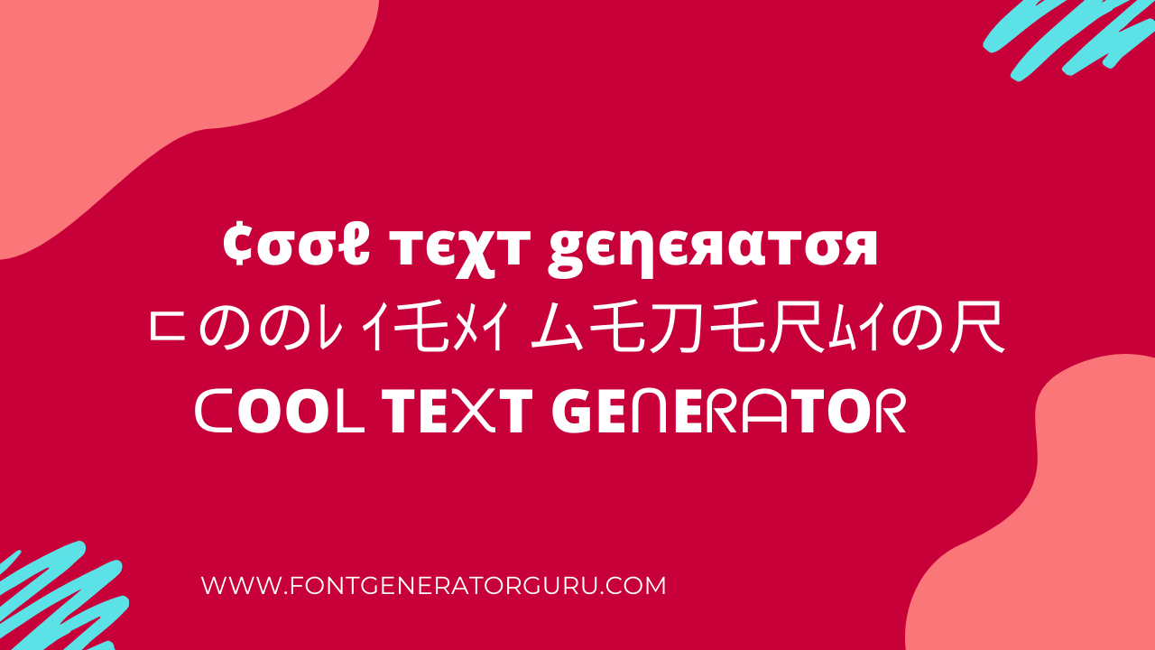 ᐈ Cool Text Generator (𝒞𝑜𝓅𝓎 𝒶𝓃𝒹 𝒫𝒶𝓈𝓉𝑒) 100+ Cool Texts