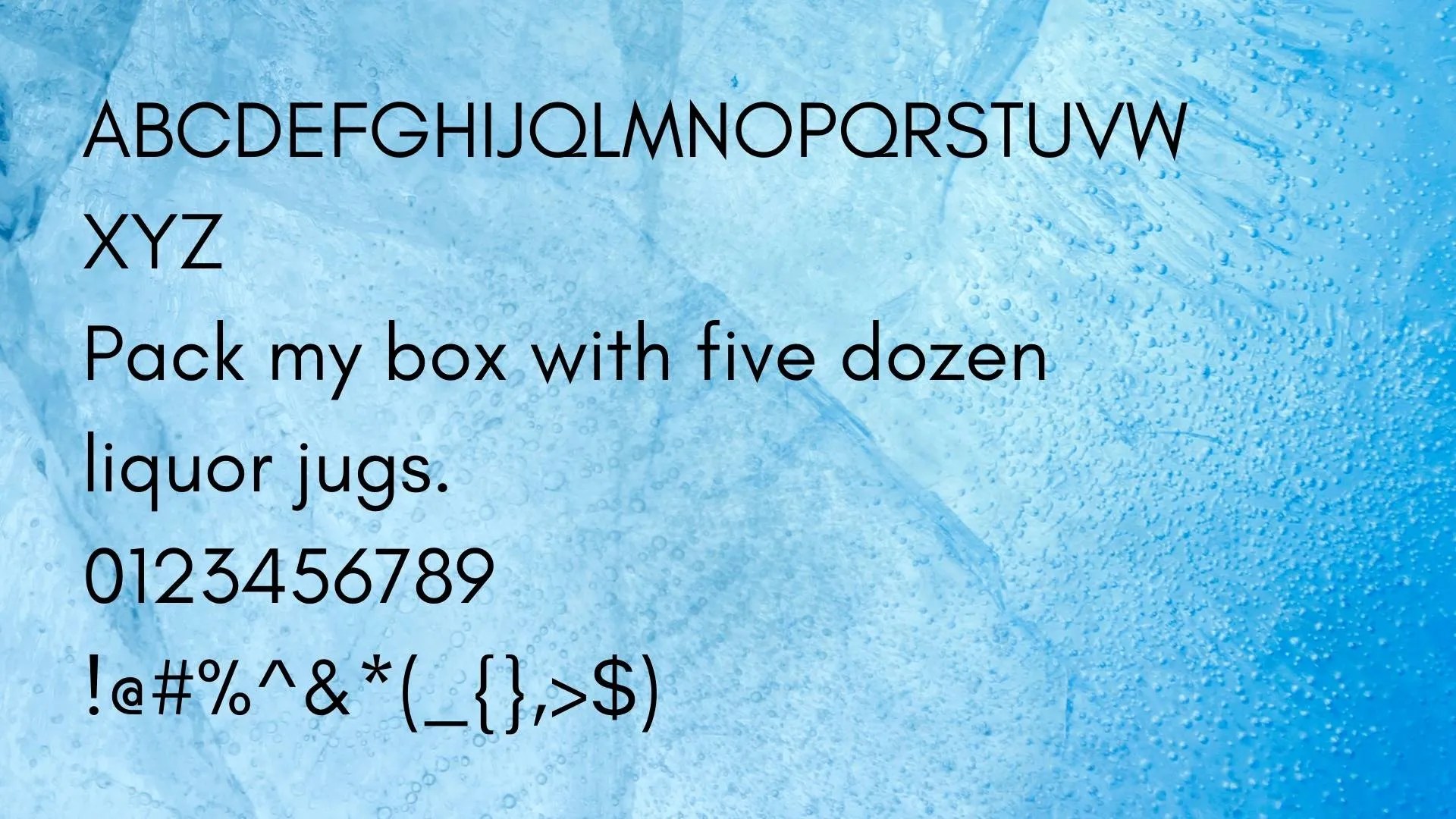 Glacial Indifference Font Free Download