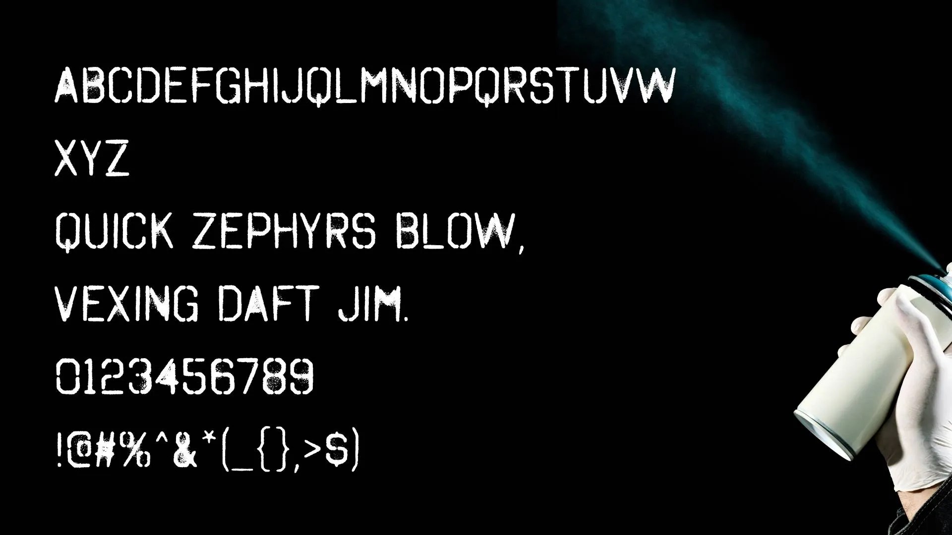 Spray Paint Font Free Download