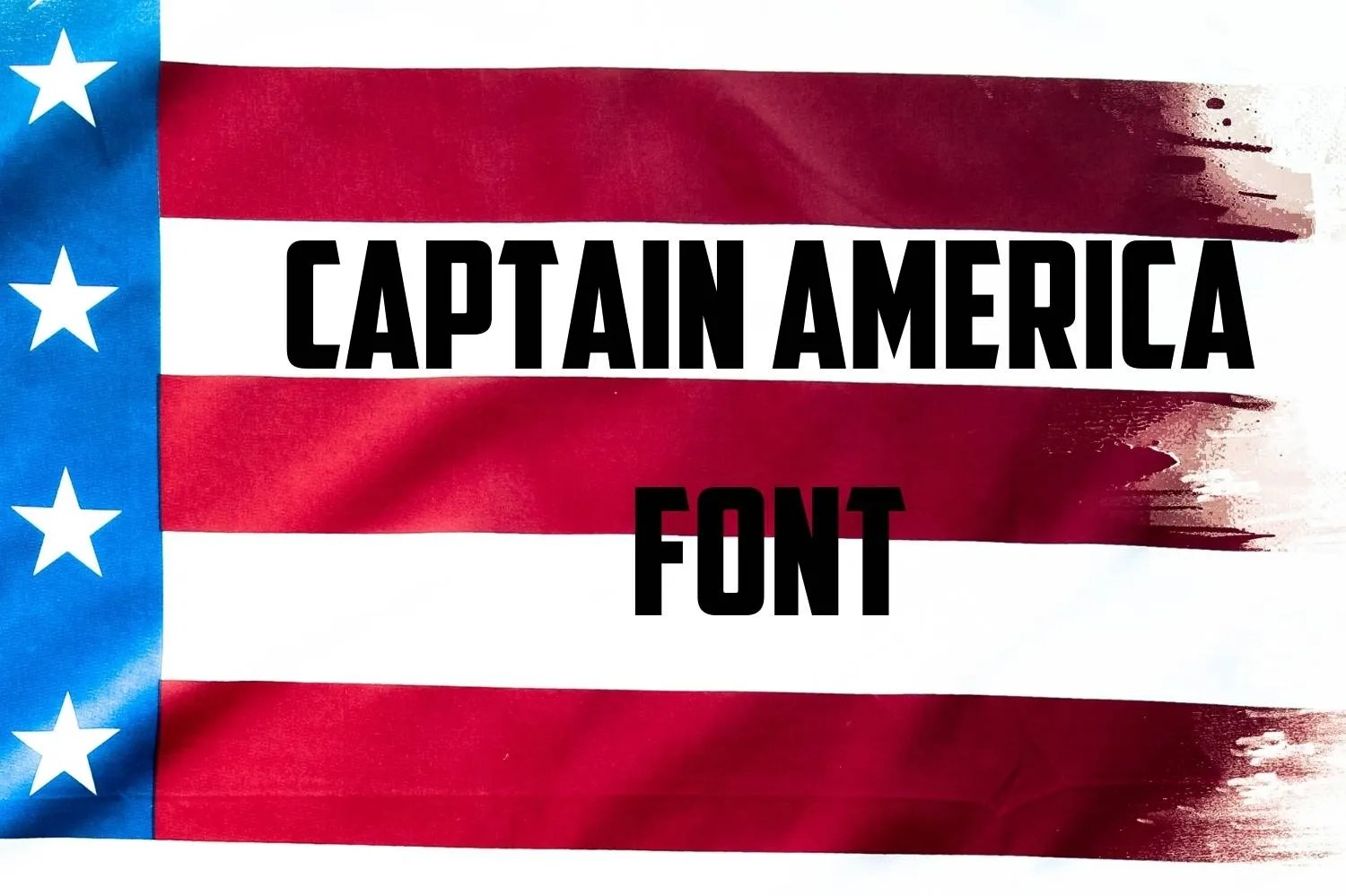 Captain America Font Free Download