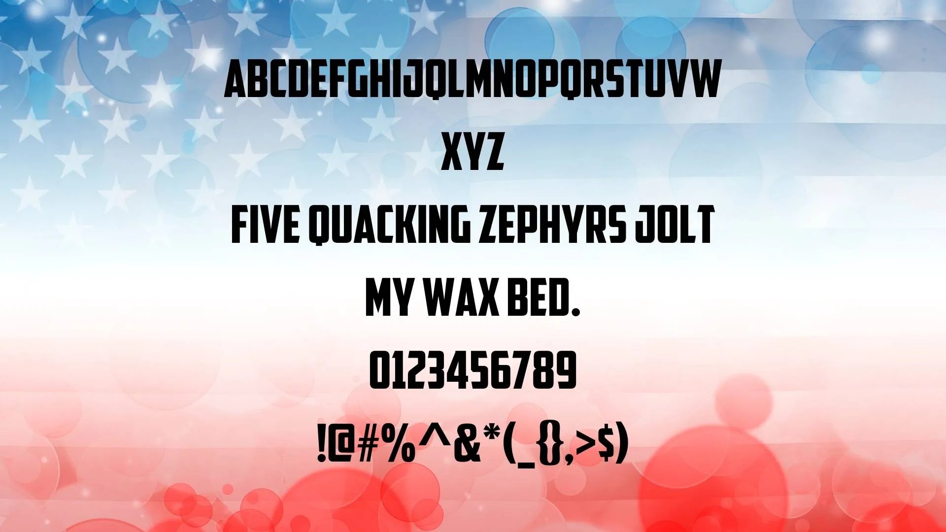 Captain America Font Free Download