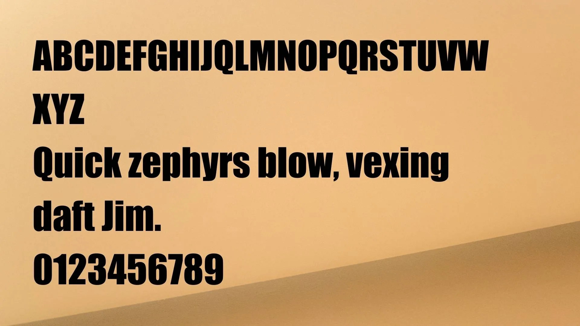 Impact Font Free Download