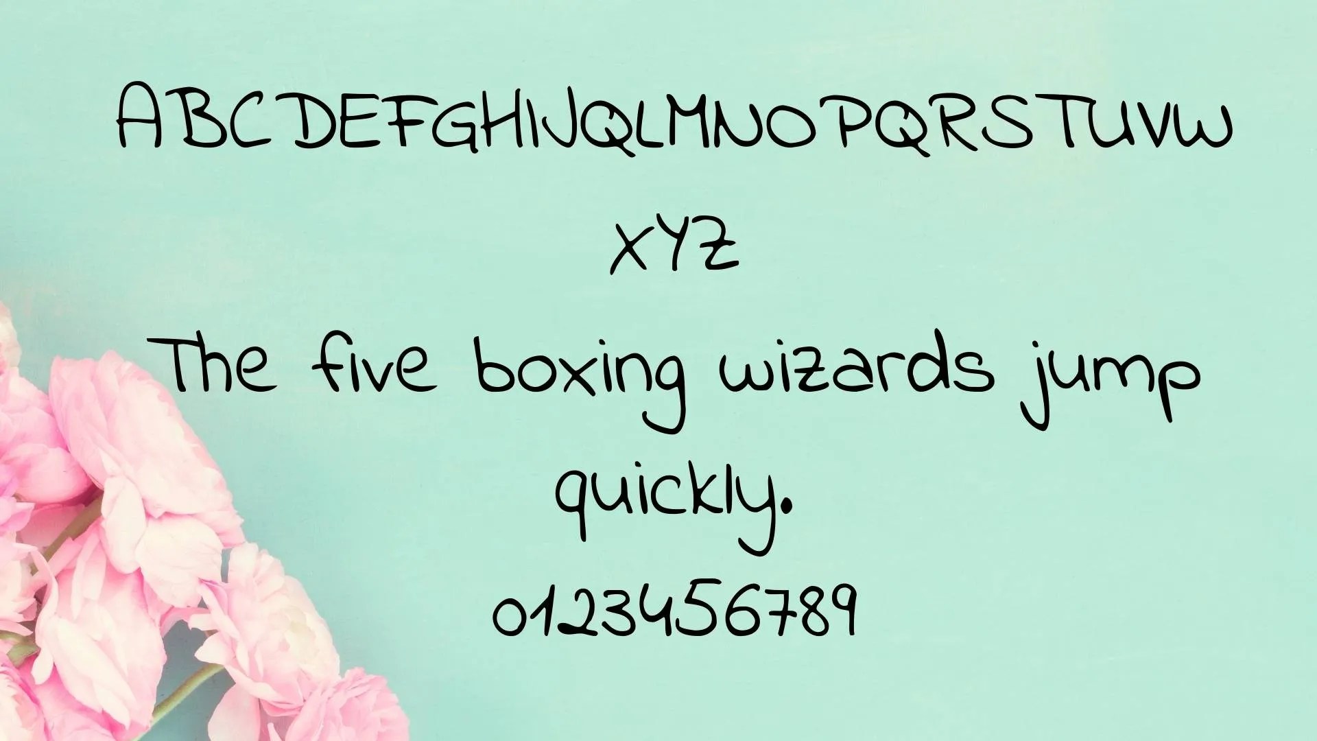 Indie Flower Font Free Download