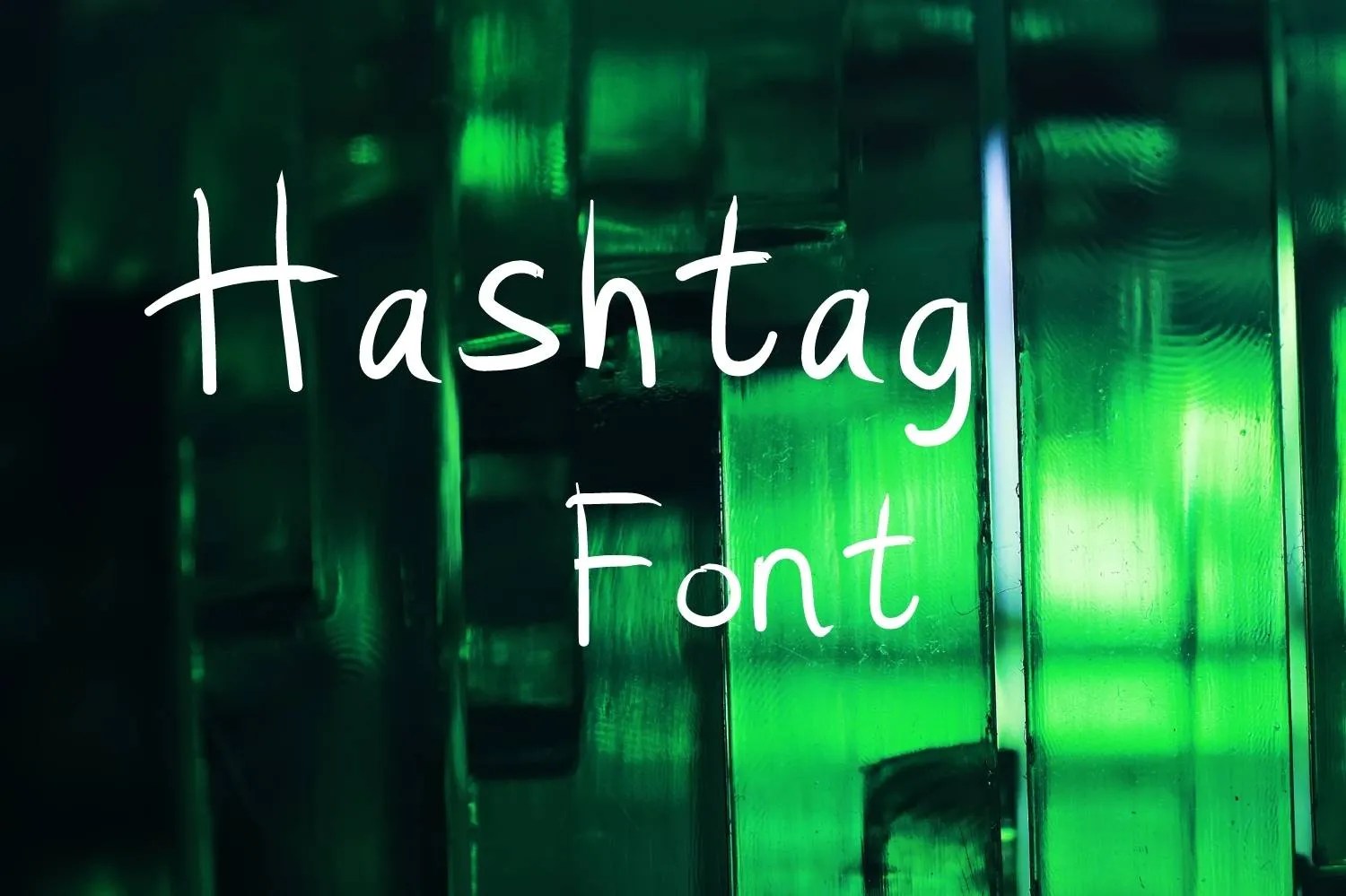 Hashtag Font Free Download