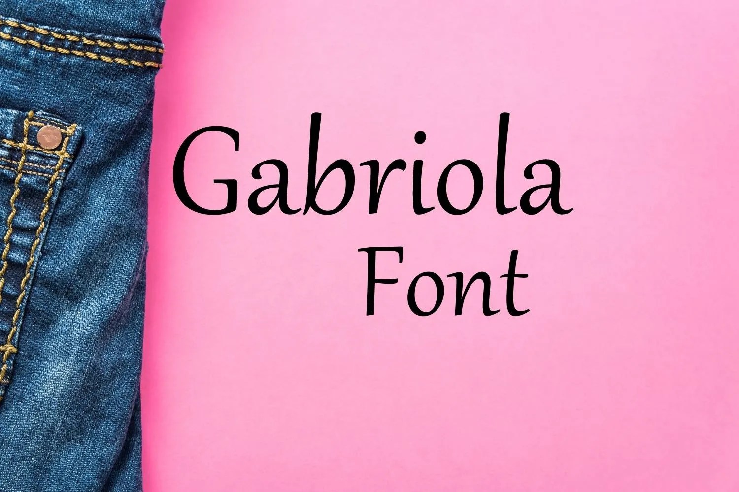 Gabriola Font Free Download