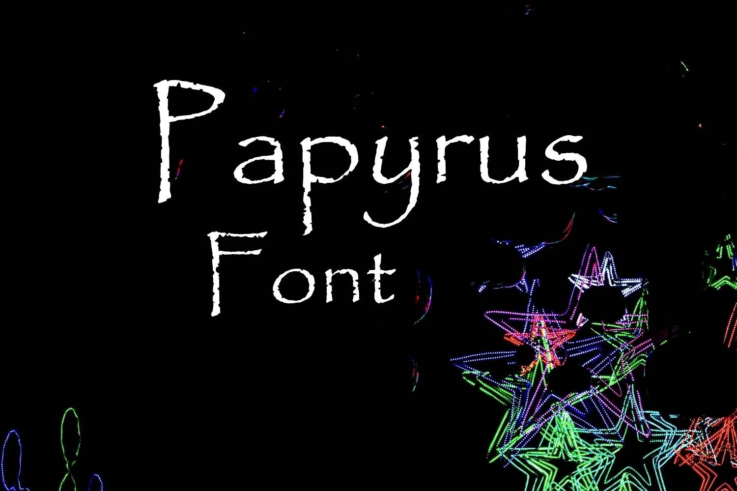 Papyrus Font Free Download