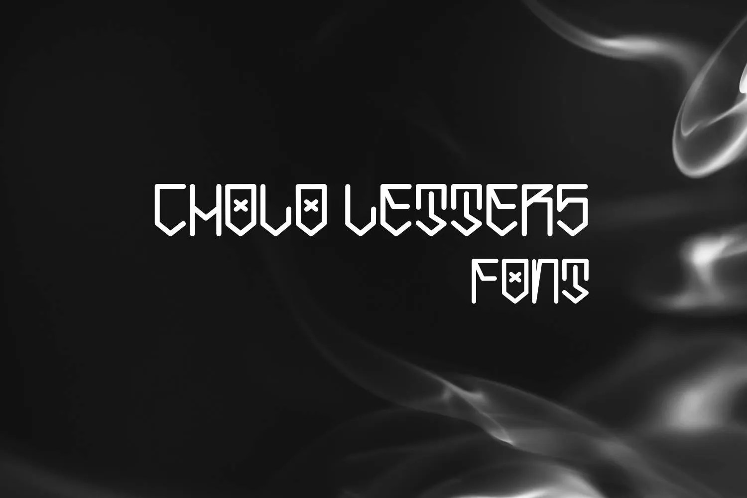 Cholo Letters Font Free Download