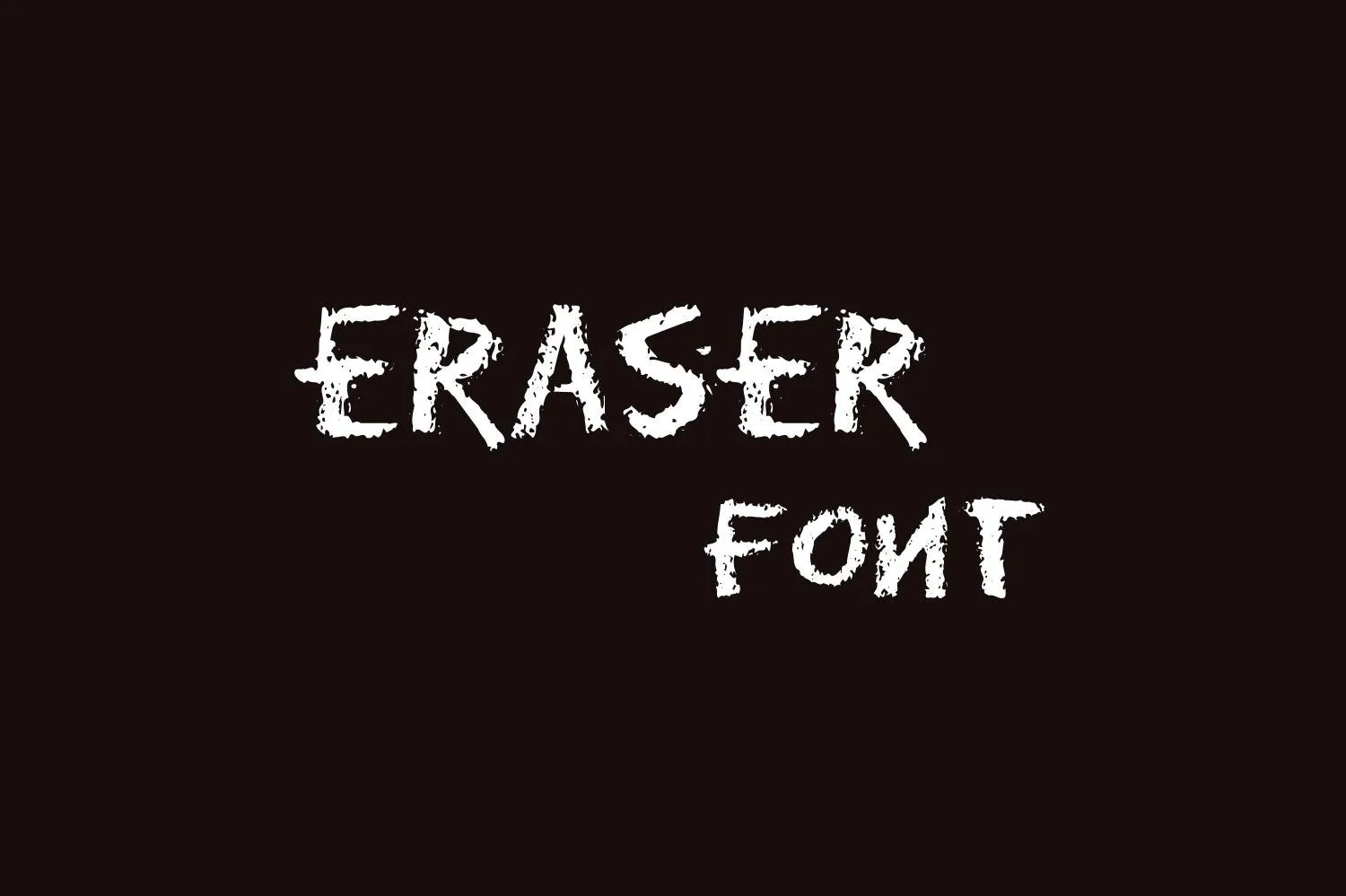 Eraser Font Free Download