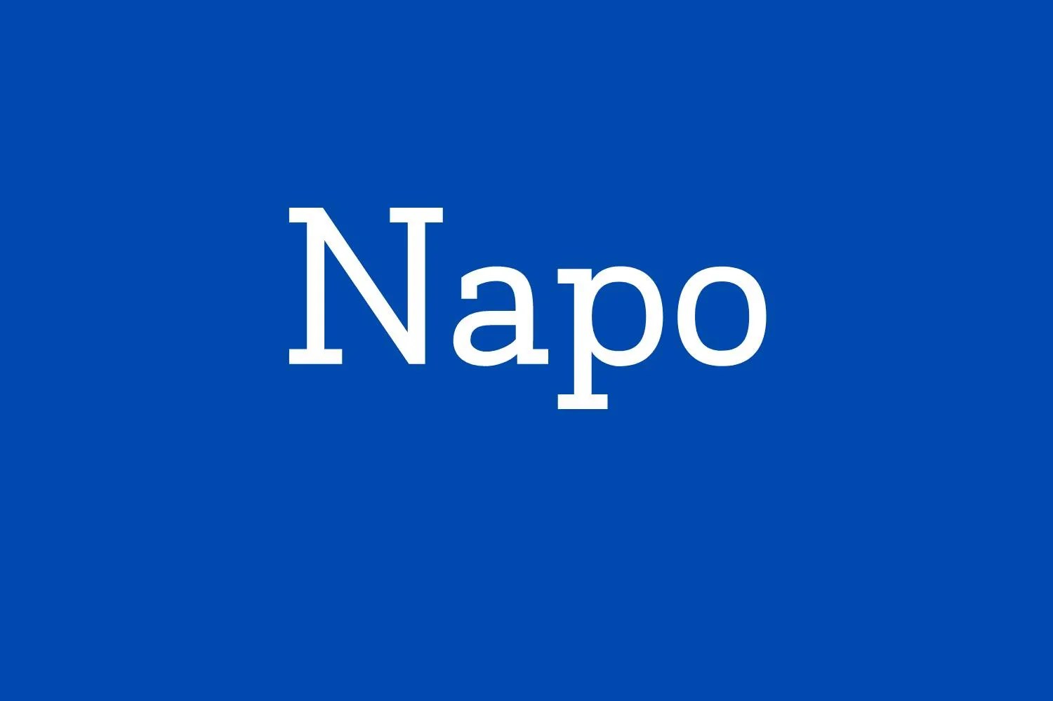 Napo Font Free Download