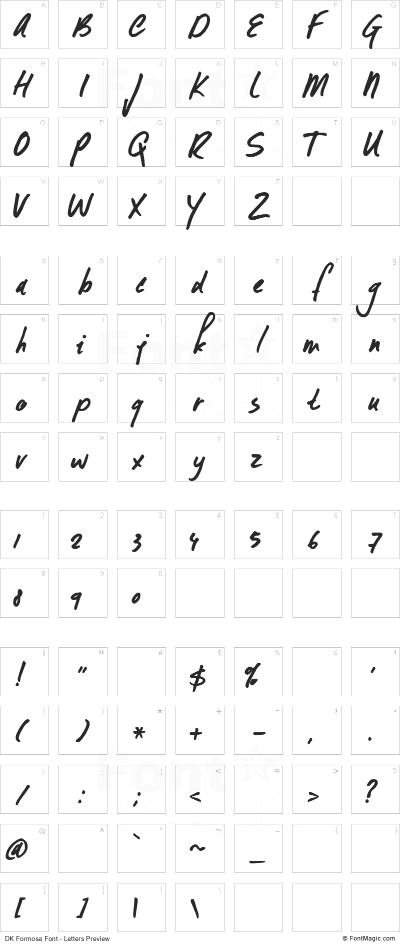 DK Formosa Font FontMagic