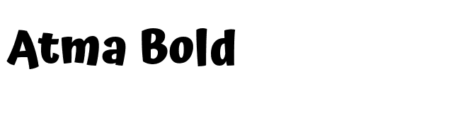 Atma Bold Font