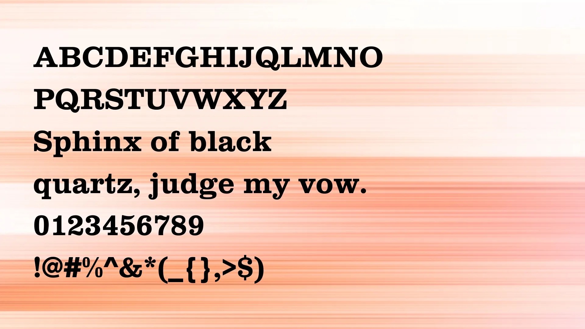 Clarendon Font Free Download