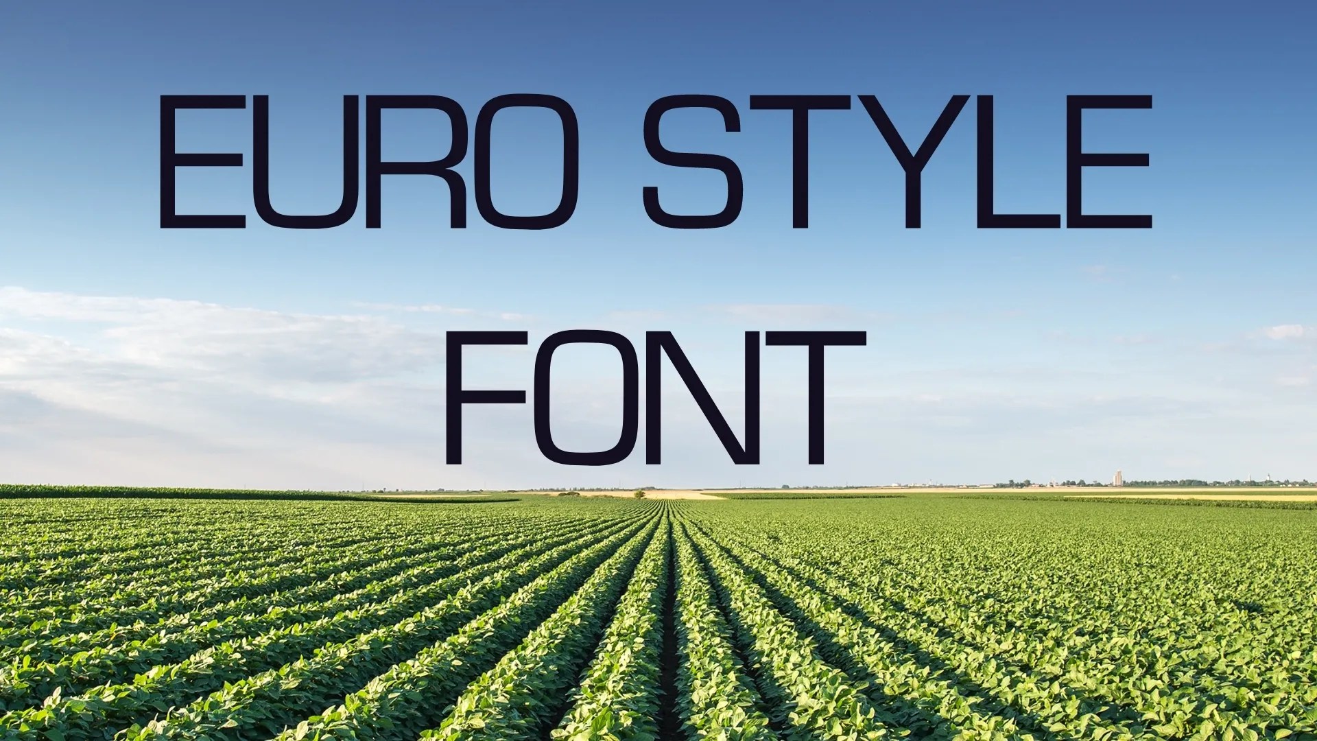 Eurostile Font Free Download