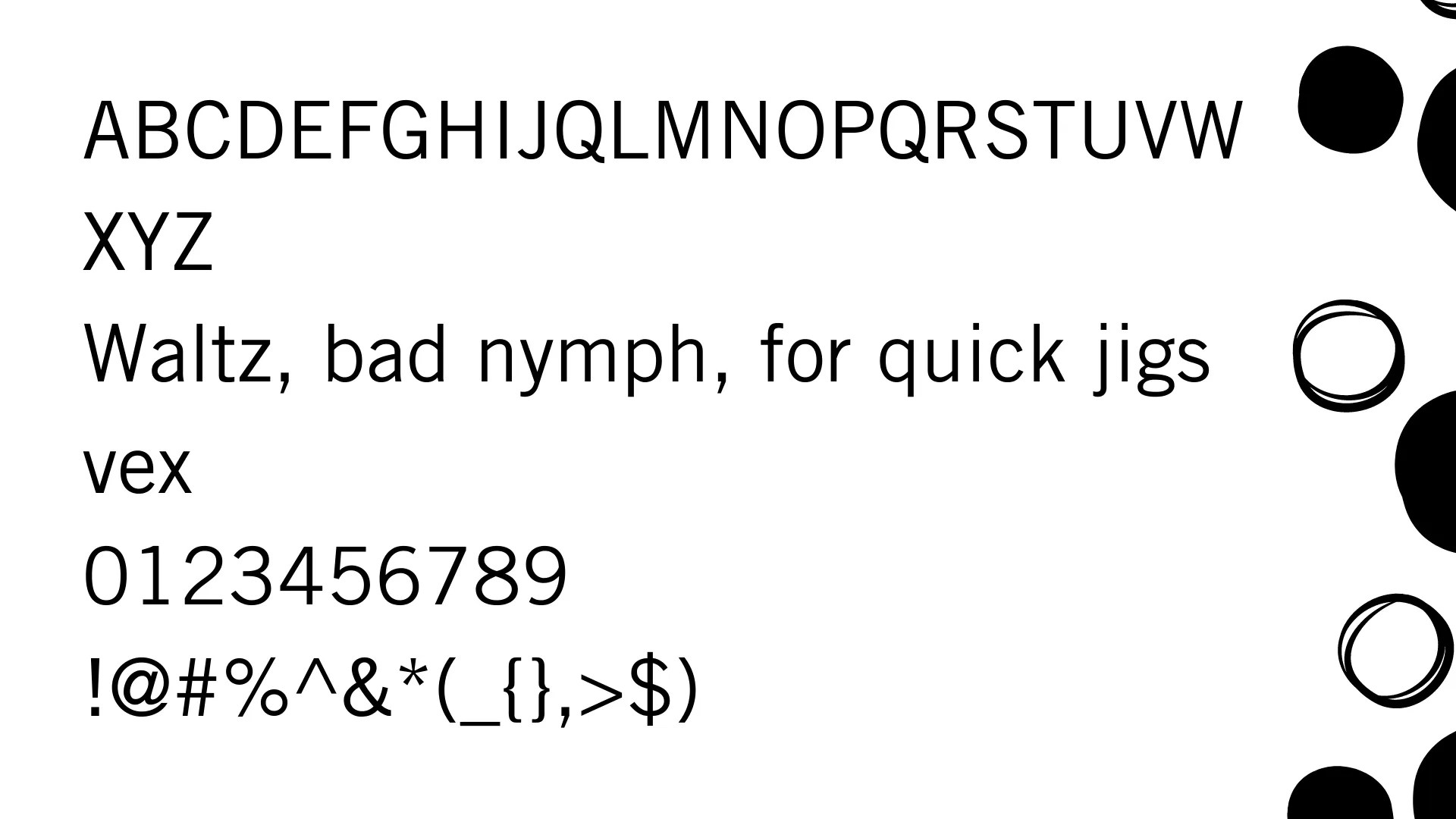 Trade Gothic Font Free Download