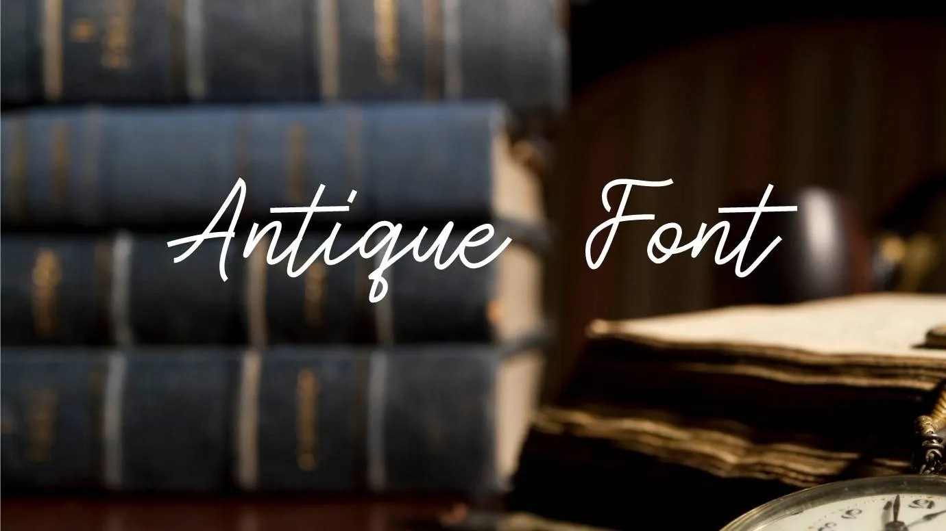 Antique Font Free Download