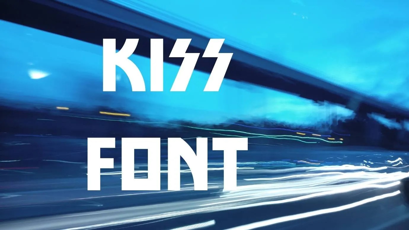 Kiss Font Free Download