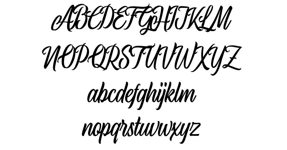 Airplane Script font by 50 Fox FontRiver