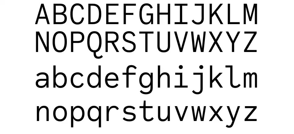 Code Saver font by Dharma Type FontRiver