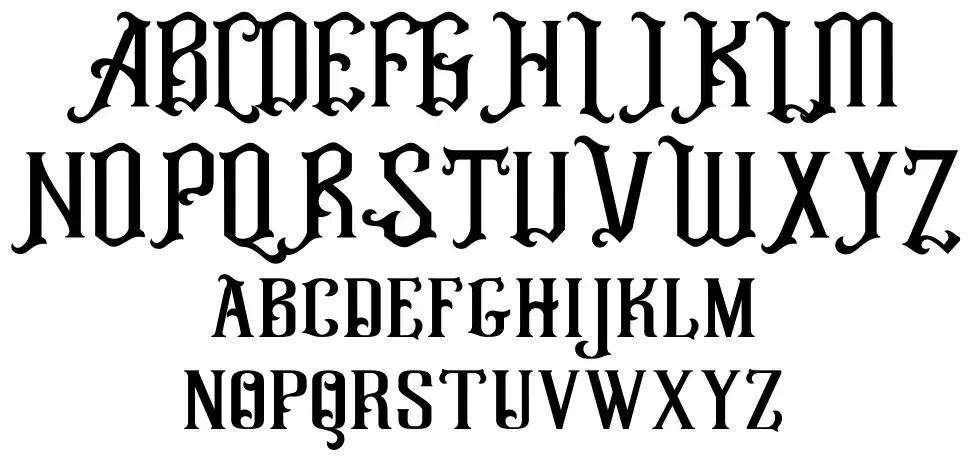 Graphite font by HansCo FontRiver