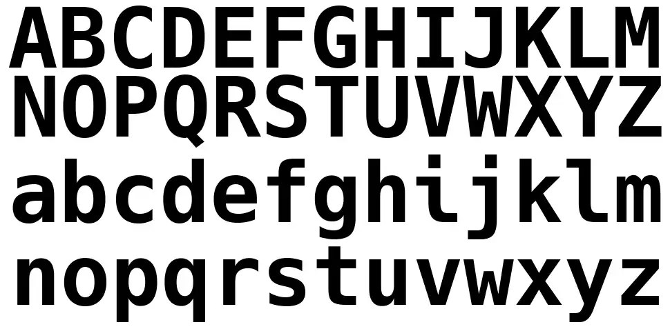 Hack font by Chris Simpkins FontRiver