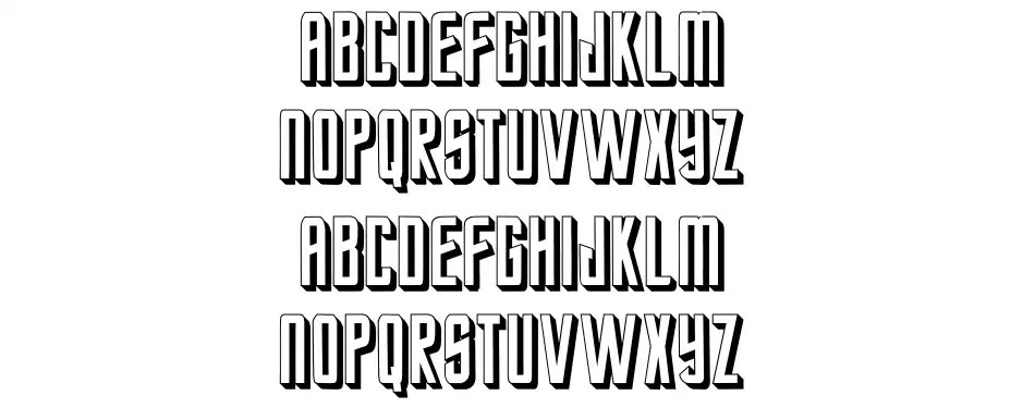Star Trek Future font by Alphabet & Type FontRiver