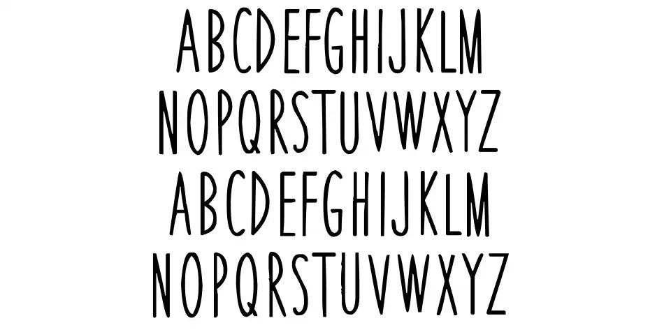 Thin Skinned font by Blue Sky FontRiver