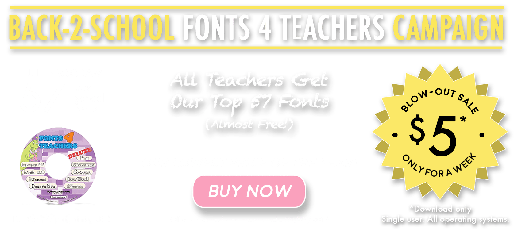 Fonts4Teachers The best selling fonts just for teachers!