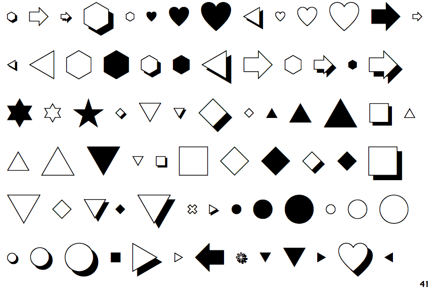 Fontscape Home > Symbols > Bullets