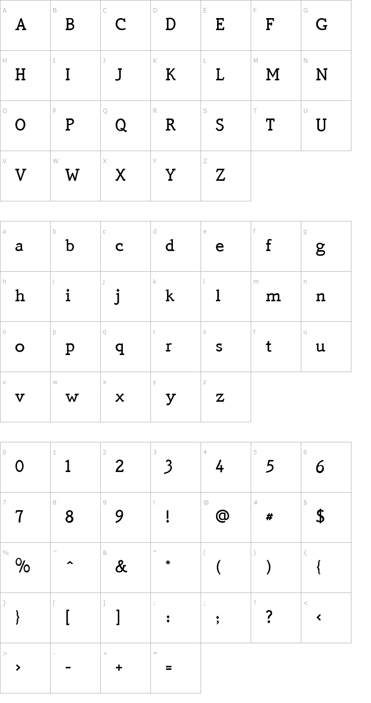 QuickType Medium PDF Font Free Fonts