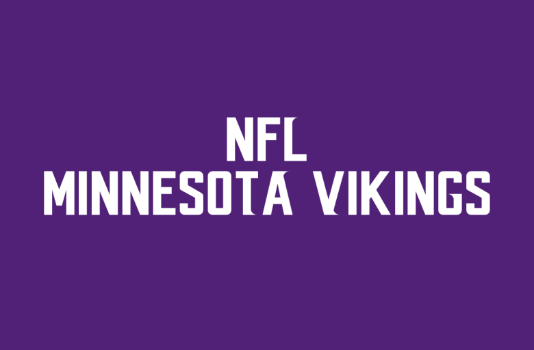 NFL Minnesota Vikings Font Fonts Hut