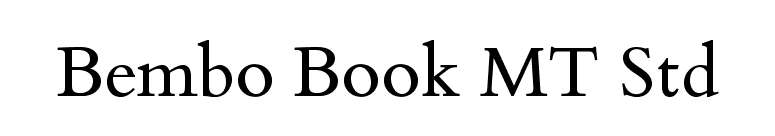 Download Bembo Book MT Std font for FREE