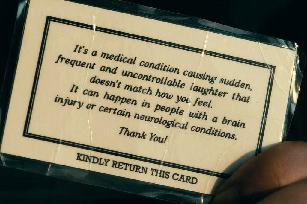 Joker movie 2019 informational card Font Identification Font Talk