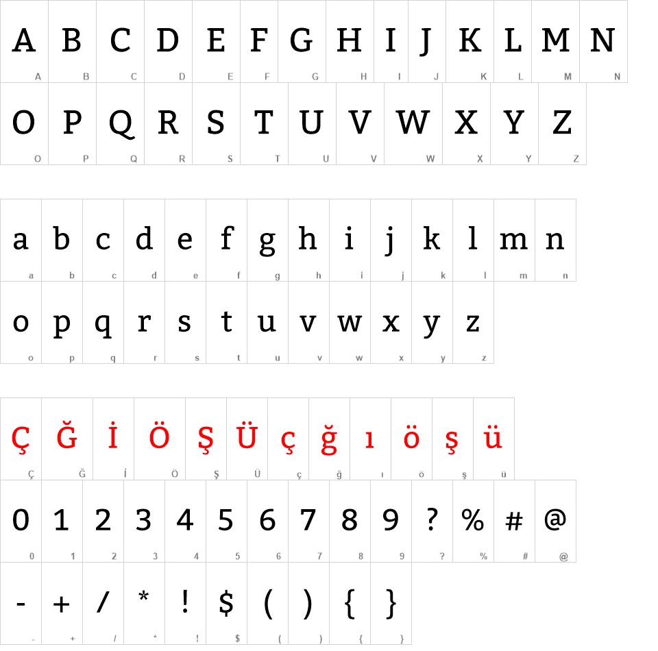 Bitter Font Ailesi font Bitter Font Ailesi font download