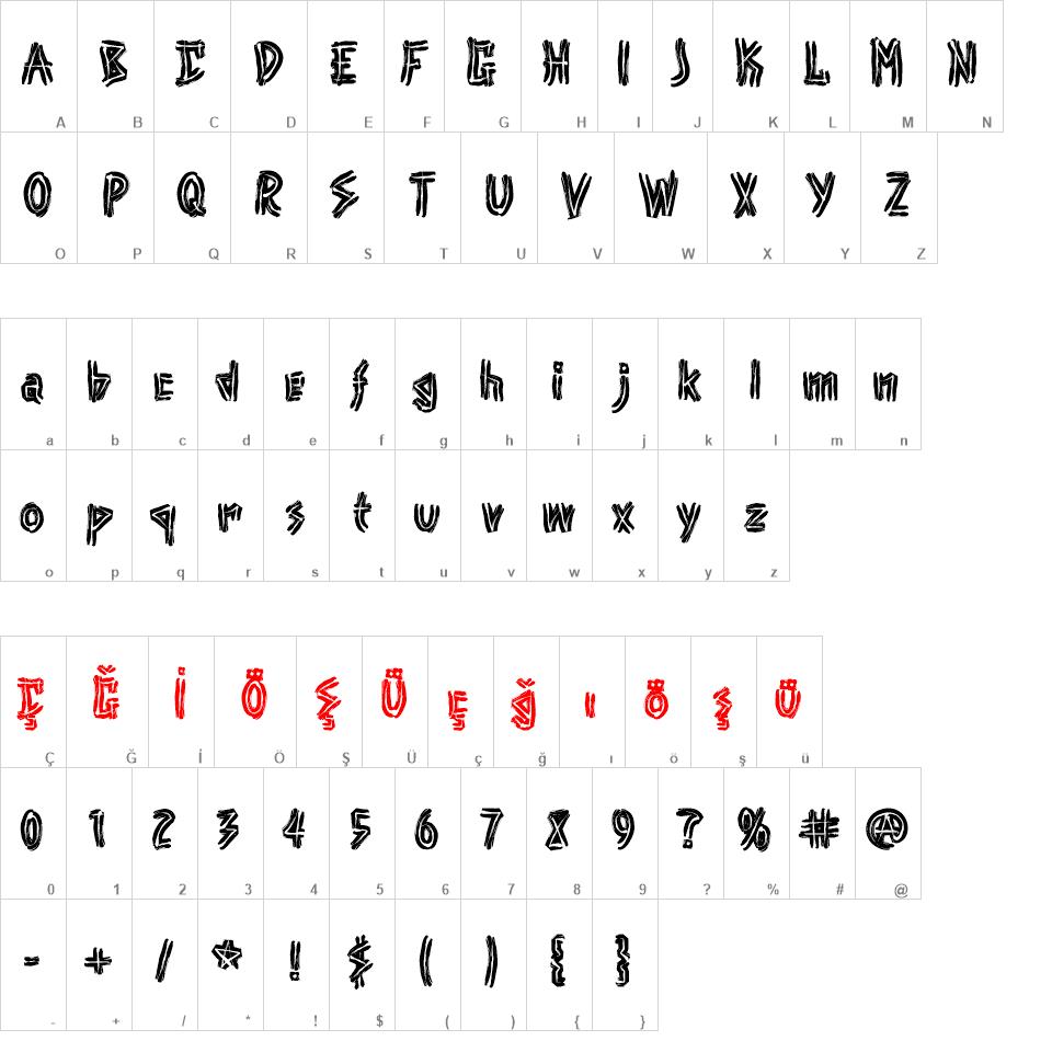 Punk font Punk font download